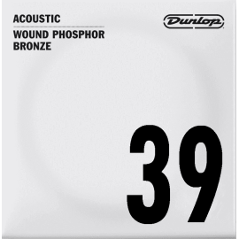 CUERDA ACÚSTICA DUNLOP 92/8 PHOSPHOR BRONZE .039