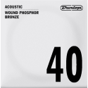 CUERDA ACÚSTICA DUNLOP 92/8 PHOSPHOR BRONZE .040