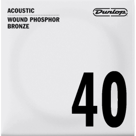 CUERDA ACÚSTICA DUNLOP 92/8 PHOSPHOR BRONZE .040