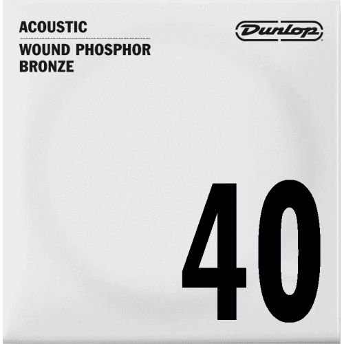 CUERDA ACÚSTICA DUNLOP 92/8 PHOSPHOR BRONZE .040