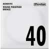 CUERDA ACÚSTICA DUNLOP 92/8 PHOSPHOR BRONZE .040