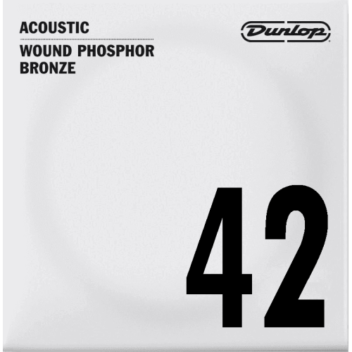 CUERDA ACÚSTICA DUNLOP 92/8 PHOSPHOR BRONZE .042