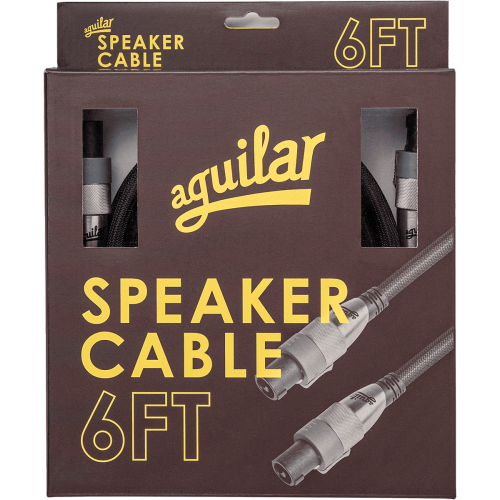 CABLE ALTAVOZ AGUILAR SPEAKON-SPEAKON - 1,80 m - Negro