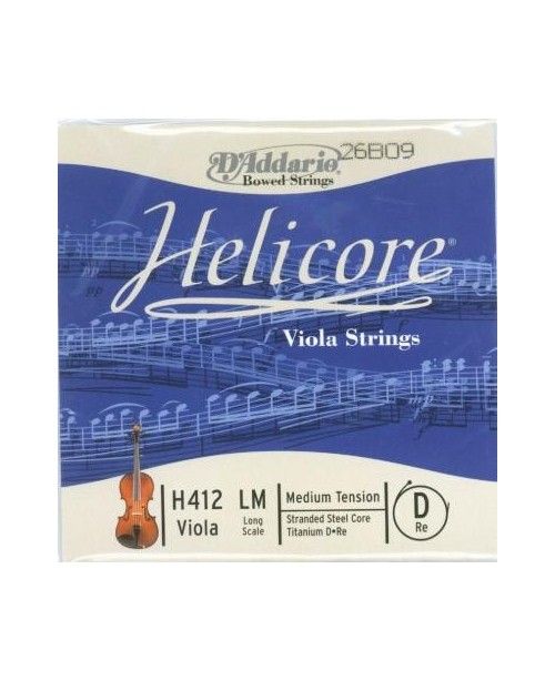 Corda Viola D'Addario Helicore RE H412
