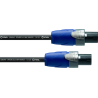 Cable Altavoz Speakon 2 polos 3m