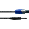 Cable Altavoz Speakon 2 polos/jack 5m