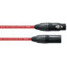 Cable de micrófono XLR 10 m rojo