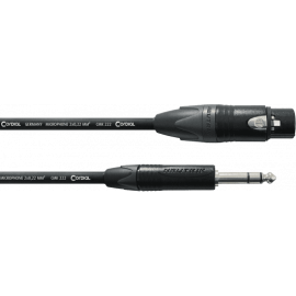 Cable de audio jack estérep/ XLR hembra 10 m