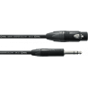 Cable de audio jack estérep/ XLR hembra 10 m