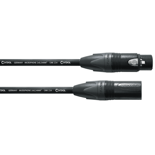 Cable de micrófono 2 x 0,34 mm² - 20m
