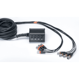 Caja de escenario 8 entradas XLR 10 m