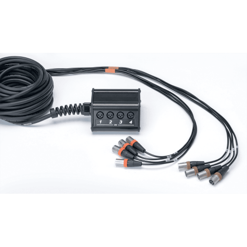 Caja de escenario 8 entradas XLR 10 m