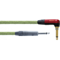Cable de instrumento Eco Hemp jack-jack silent acodado 6m