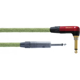 Cable de instrumento Eco Hemp jack-jack silent acodado 6m