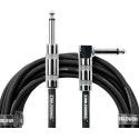 Cable de instrumento jack recto/jack acodado - 6 m
