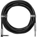 Cable de instrumento jack recto/jack acodado - 6 m
