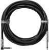 Cable de instrumento jack recto/jack acodado - 6 m