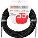 Cable de instrumento jack/jack - 9 m