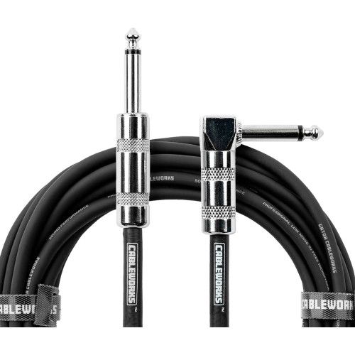 Cable de instrumento jack recto/jack acodado - 9 m