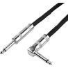 Cable de instrumento jack recto/jack acodado - 9 m