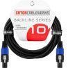Cable altavoz speakON/speakON - 3 m