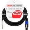 Cable altavoz jack/speakON - 7,5 m