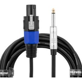 Cable altavoz jack/speakON - 15 m