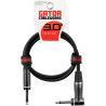 Cable de instrumento jack recto/jack acodado - 90 cm