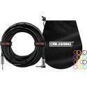Cable de instrumento jack recto/jack acodado - 3 m