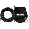 Cable de instrumento jack recto/jack acodado - 6 m