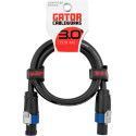 Cable altavoz speakON/speakON - 90 cm