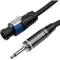 Cable altavoz jack/speakON - 3 m