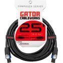 Cable altavoz speakON/speakON - 7,5 m