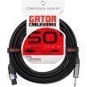 Cable altavoz jack/speakON - 15 m