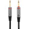 Cable de instrumento jack/jack (con silent) - 9 m