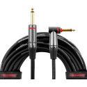 Cable de instrumento jack recto/jack acodado (con silent) - 9 m