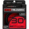 Cable de instrumento jack recto/jack acodado (con silent) - 9 m