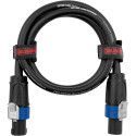 Cable altavoz speakON/speakON - 90 cm