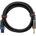 Cable altavoz jack/speakON - 1,8 m