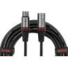 Cable micrófono XLR/XLR - 3 m