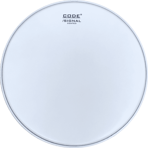 PARCHE TOM CODE 15" SIGNAL COATED (Blanco)