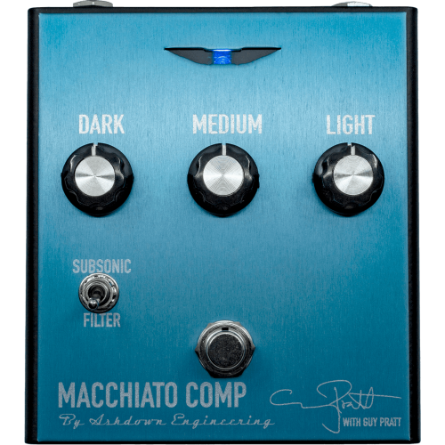 PEDAL COMPRESOR ASHDOWN "MACCHIATO" - GUY PRATT (made in UK)