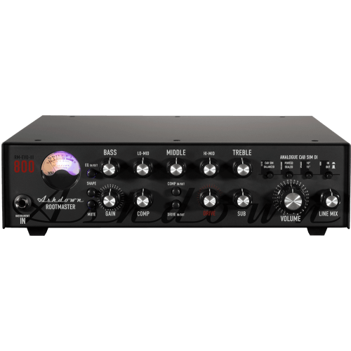 AMPLIFICADOR BAJO CABEZAL DE TRANSISTOR ASHDOWN RM EVO III - 800w
