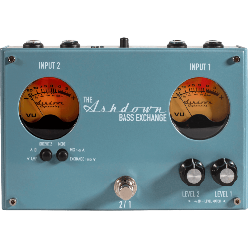 PEDAL CONMUTADOR 2x INPUTS/ 2x OUTPUTS ASHDOWN "BASS EXCHANGE"