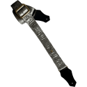 CORREA GUIT/BAJO - HERMATITE SILVER