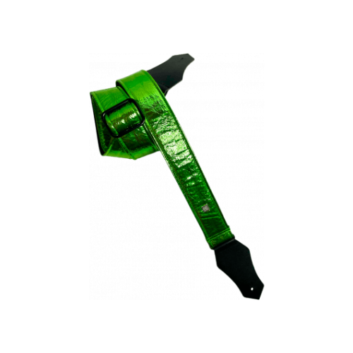 CORREA GUIT/BAJO -  Distressed Vernice Green