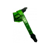CORREA GUIT/BAJO -  Distressed Vernice Green