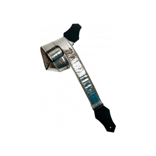 CORREA GUIT/BAJO -  Distressed Vernice Silver