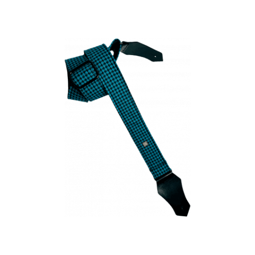 CORREA GUIT/BAJO -  Fly Hounds Tooth Blue