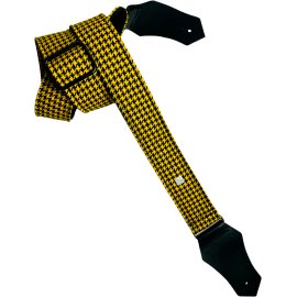 CORREA GUIT/BAJO -  Fly Hounds Tooth Yellow